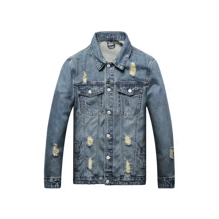 Denim Jacket – Midnight Fade